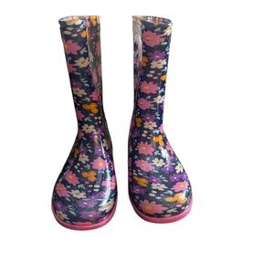 Magellan Outdoors Kids Floral Rain Boots - Size 1